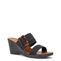 Women's Way Wedge Sandal BLACK view