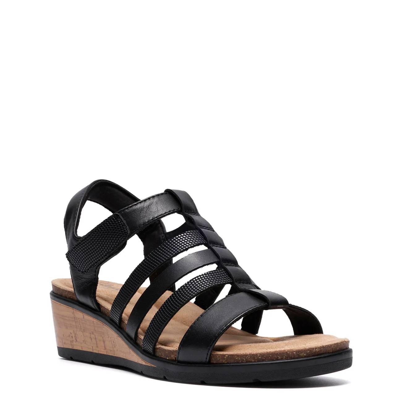 Clarks Women's Kacha Step Wedge Sandal