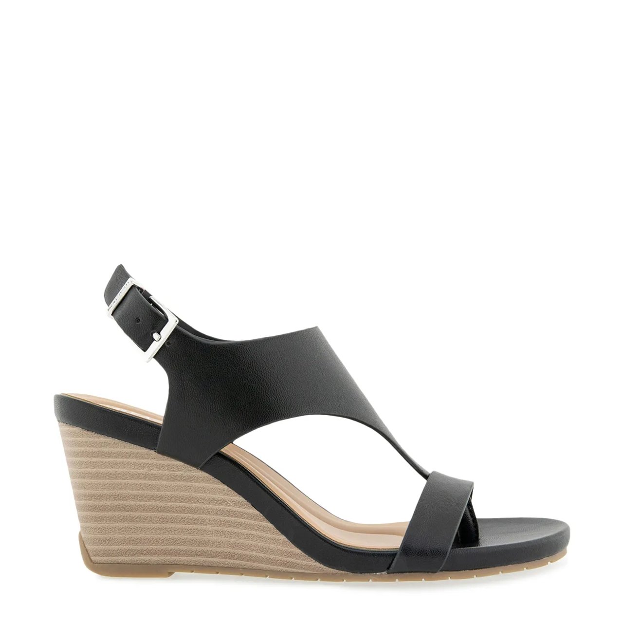 Women's Greatly Thong Wedge Sandal