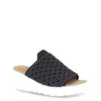 Women's Venti Crochet Sandal BLACK view
