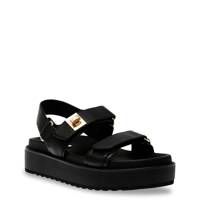 Big Mona Platform Sandal BLACK LEATHER view