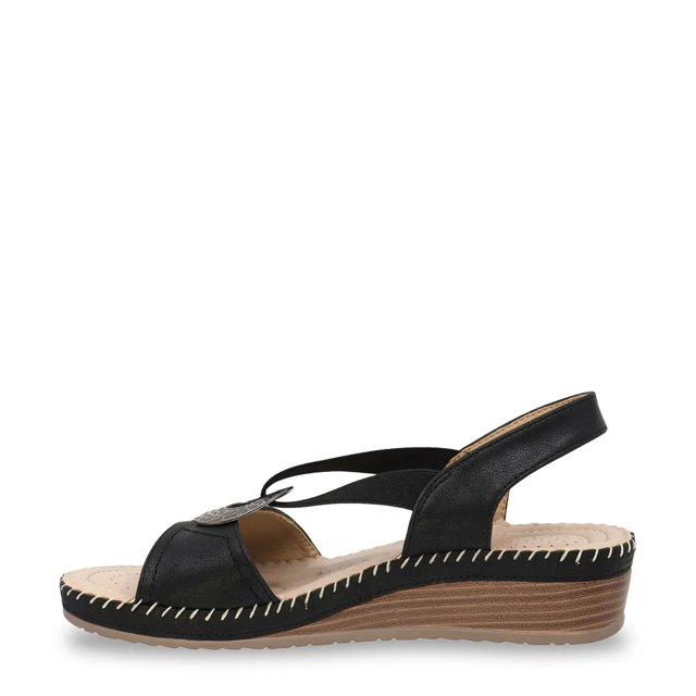 Women's Gabriella-01 Wide Width Wedge Sandal