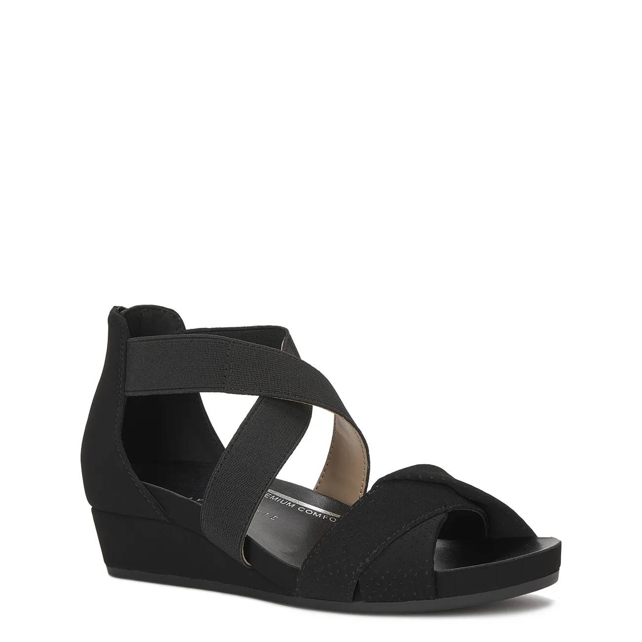 Womens' Nichelle Wide Width Wedge Sandal