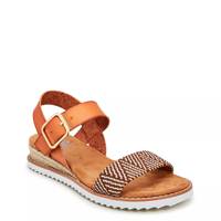 Desert Kiss Low Wedge Sandal Brown/Multi view