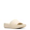 Women's Drift Twist Wide Width Wedge Sandal CREAM view