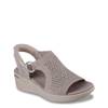 Hands Free Slip-Ins Martha Stewart Pier-Lite Wedge Sandal TAUPE view