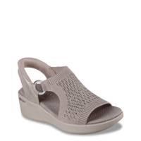 Hands Free Slip-Ins Martha Stewart Pier-Lite Wedge Sandal TAUPE view