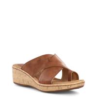 Women's Summer Wedge Sandal TAN view