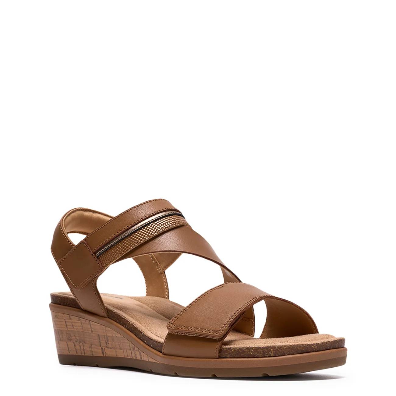 Clarks Kacha Wave Wedge Sandal