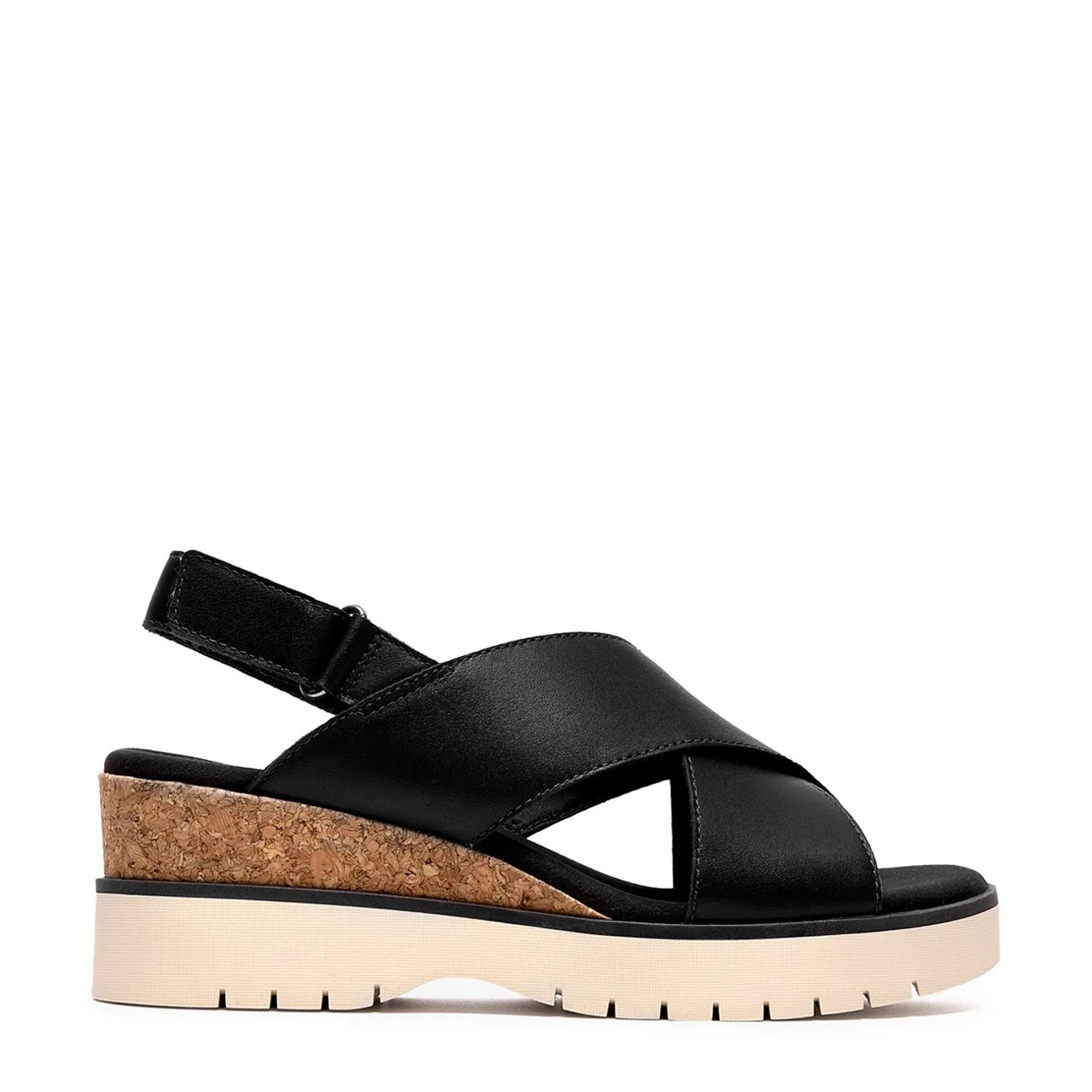 Women's Diaz Cross Wide Width Wedge Sandal