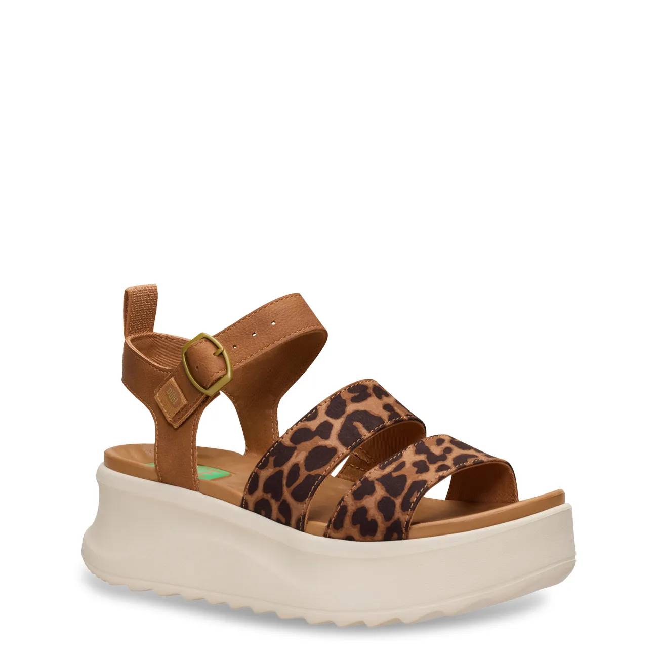Hey Dude Women's Delray Buckle Classic Sandal