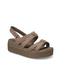Brooklyn Wedge Sandal BROWN SYN 0 view