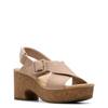Nerisa West Sandal SAND NUBUCK WIDE view