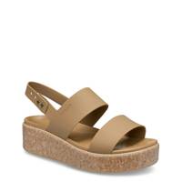 Brooklyn Wedge Sandal LATTE view