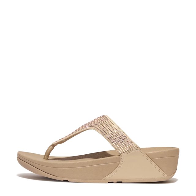 Women's Lulu Crystal Embellished Toe-Post Sandal