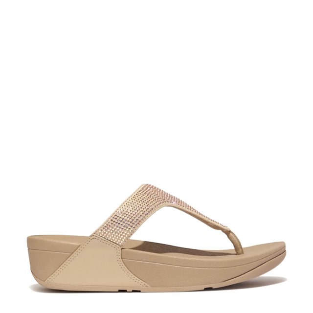 Women's Lulu Crystal Embellished Toe-Post Sandal