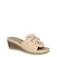 Women's Janet Wedge BEIGE LEATHER 0 view