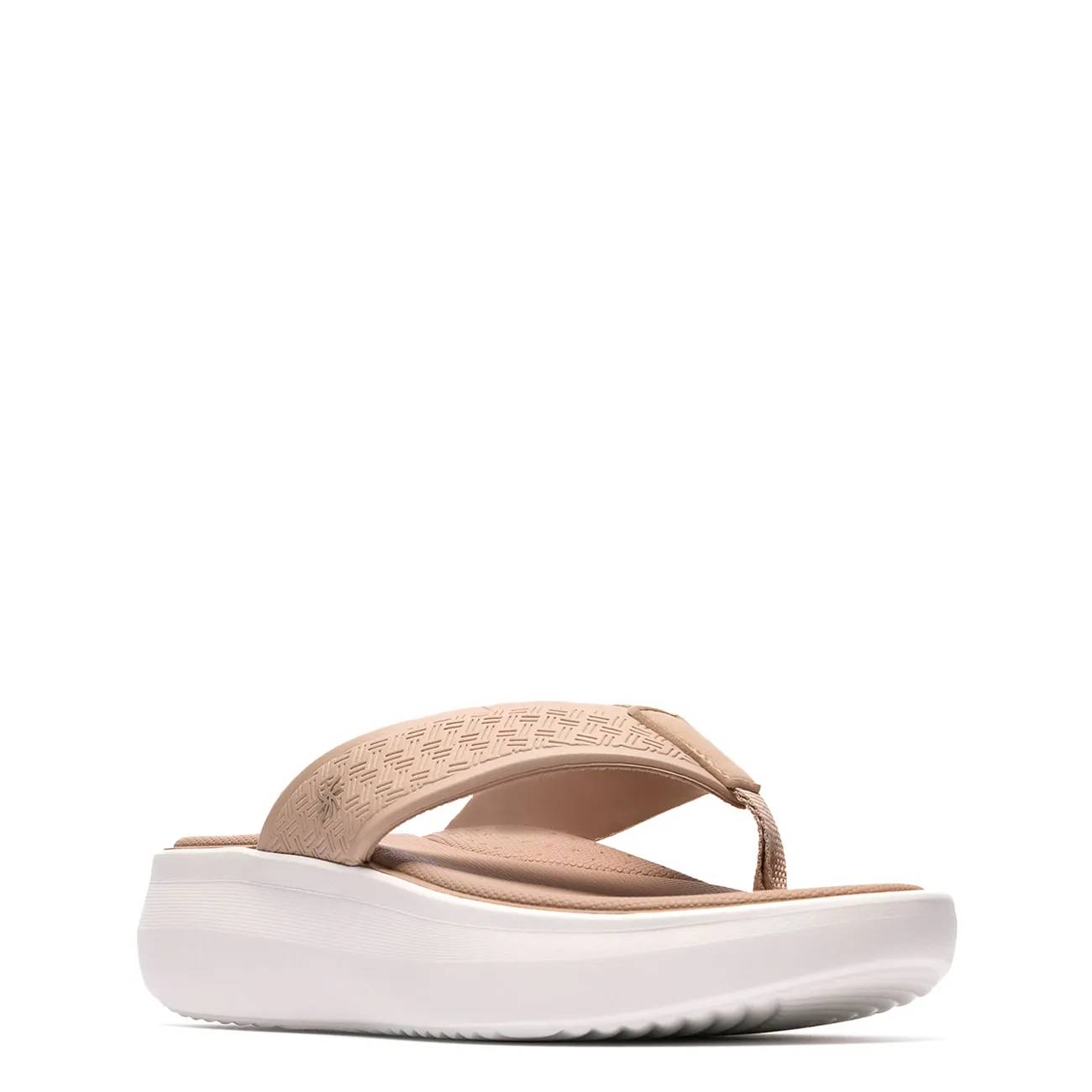 Clarks Women's Solevana Post Flip Flop