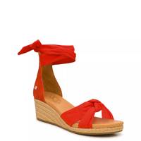 Yarrow Wedge Sandal Red view