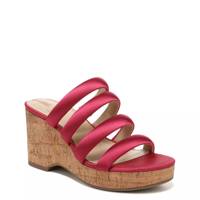 Yuki Wedge Sandal ULTRA FUCHSIA/LUXE SATIN view