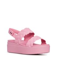 Brooklyn Woven Low Wedge ROSETTE view