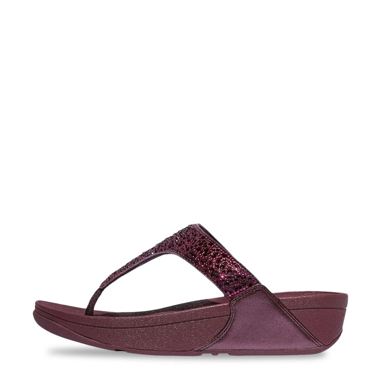 Women's Lulu Crystal-Mix Toe-Post Sandal