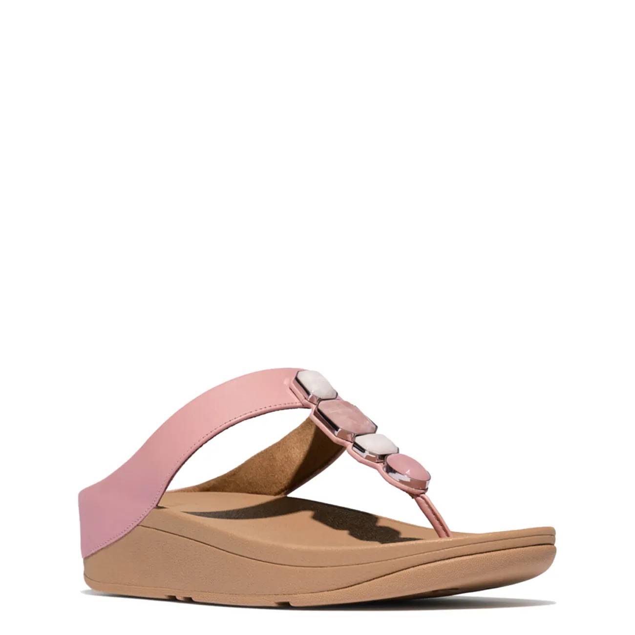 FitFlop Women's Fino Multi-Stone Toe-Post Sandal