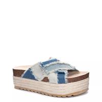 Plays Platform Sandal Denim view