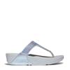 Women's Lulu Crystal Embellished Toe-Post Sandal QUIET BLUE view