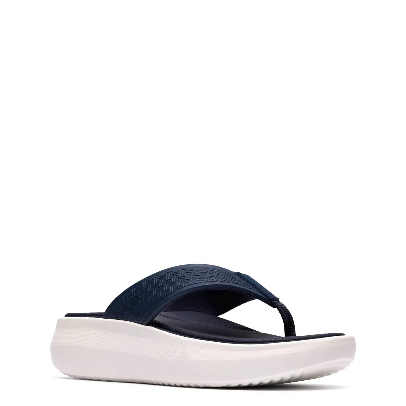 Clarks Women's Solevana Post Flip Flop