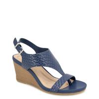Women's Greatly Thong Wedge Sandal NAVY view