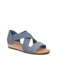 Katen Wedge Wide Width Sandal INDIGO WIDE view