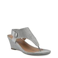 Women's All Dres Wedge Sandal SILVER/GLITTER/FAB view
