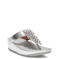 Women's Rumba Beaded Toe-Post Sandal SILVER view