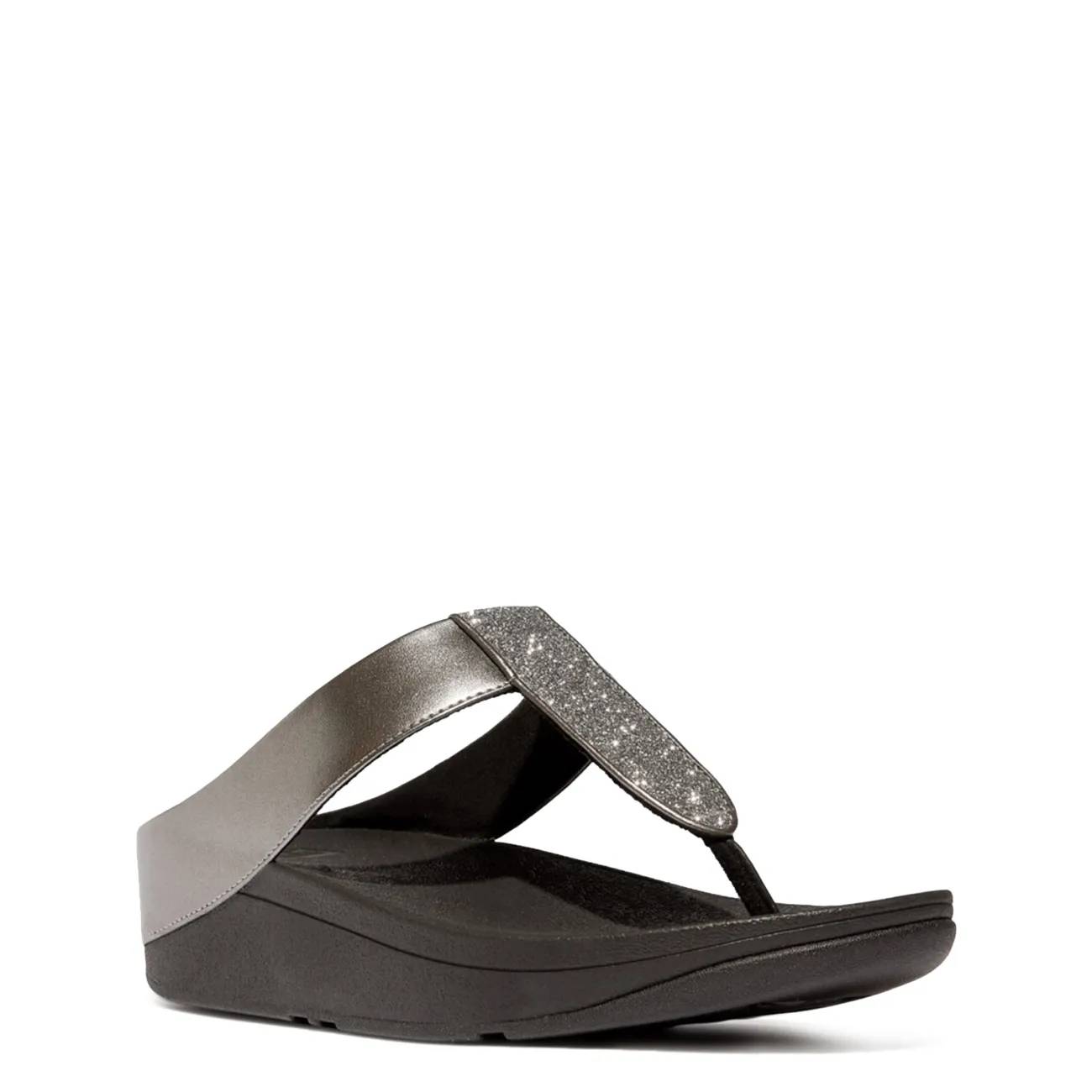 FitFlop Women's Fino Glitterdust Toe-Post Sandal