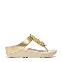 Women's Fino Bauble Bead Toe Post Sandal PLATINO LEATHER view