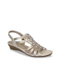 Women's Royal Wide Width Slingback Sandal CHAMPAGNE WIDE view