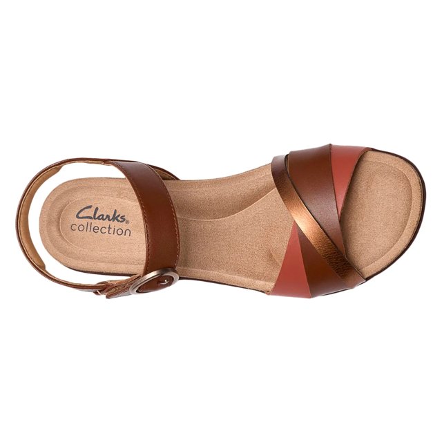 Clarks Women's Kacha Twist Wedge Sandal | DSW Canada