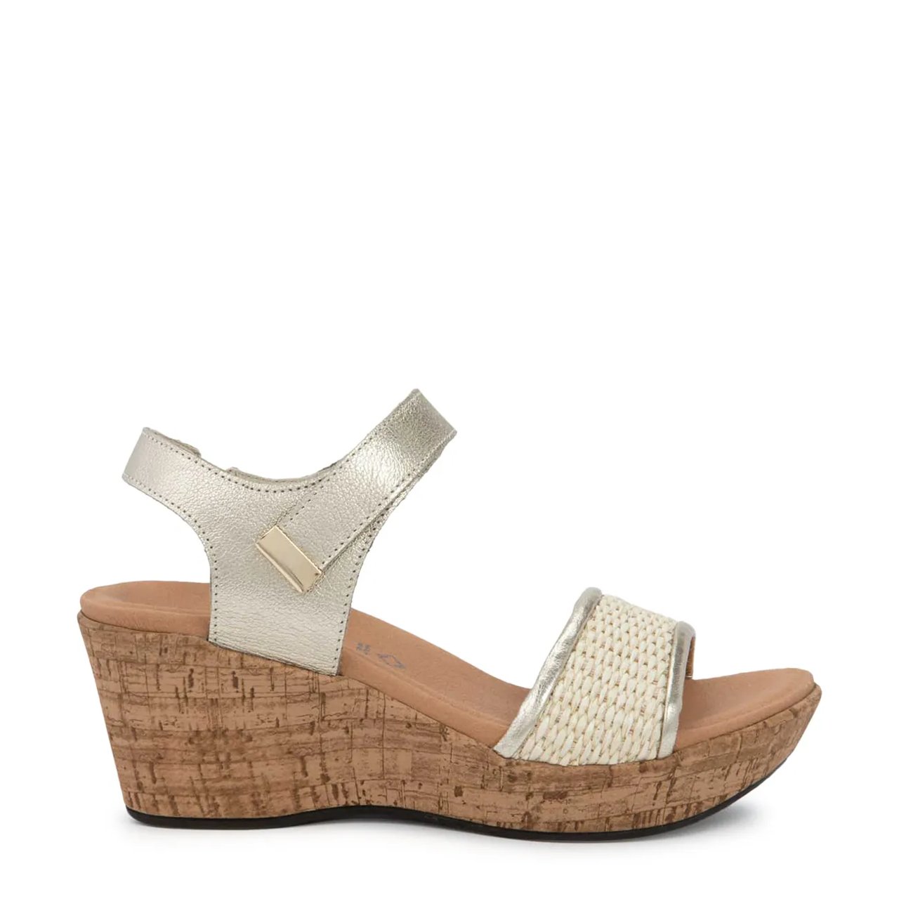 Women's Summer Raffia Wedge Sandal