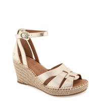 Women's Coolie Wedge Sandal CHAMPAGNE  view
