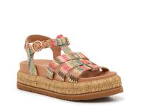 Deri Platform Sandal MULTI-COLOUR view