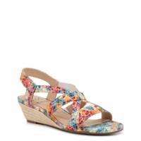 Gracine Wide Width Espadrille Wedge Sandal BRIGHT/MULTI WIDE view