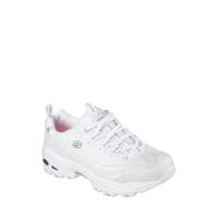 Women's D'Lites Fresh Start Wide Width Sneaker WHITE LEATHER WIDE view