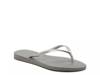 Slim Flip Flop - Women's Grey/Silver view