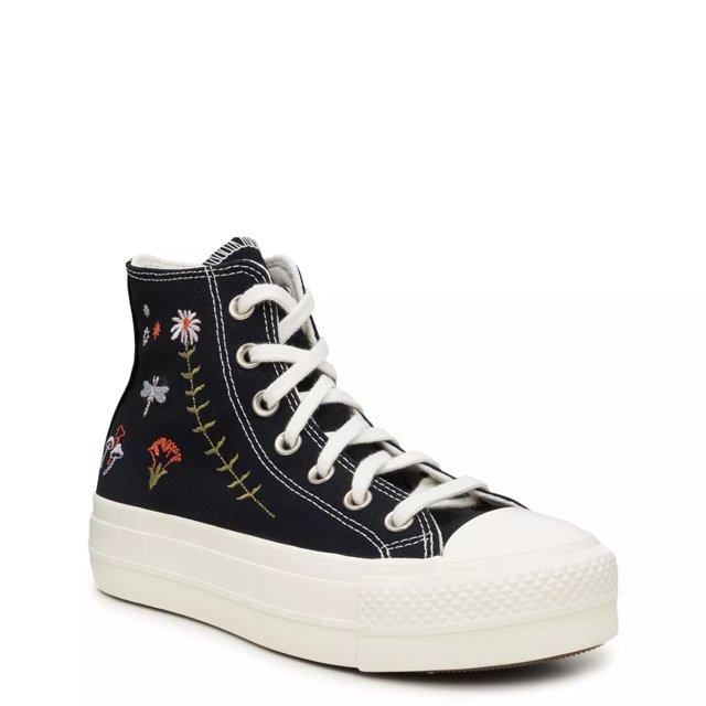Women's Chuck Taylor All Star Lift Platform Enchanted Garden High Top Sneaker