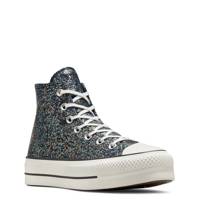 Women's Chuck Taylor All Star Glitter Lift Into the Void Sneaker GLITTER BLACK view