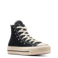 Women's Chuck Taylor All Star Lift Hi Sneaker BLACK/LOTUS PINK/EGRET view