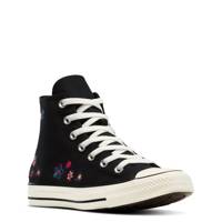 Women's CTAS Flowers High Sneaker BLACK/RED/DARKLY JADED view