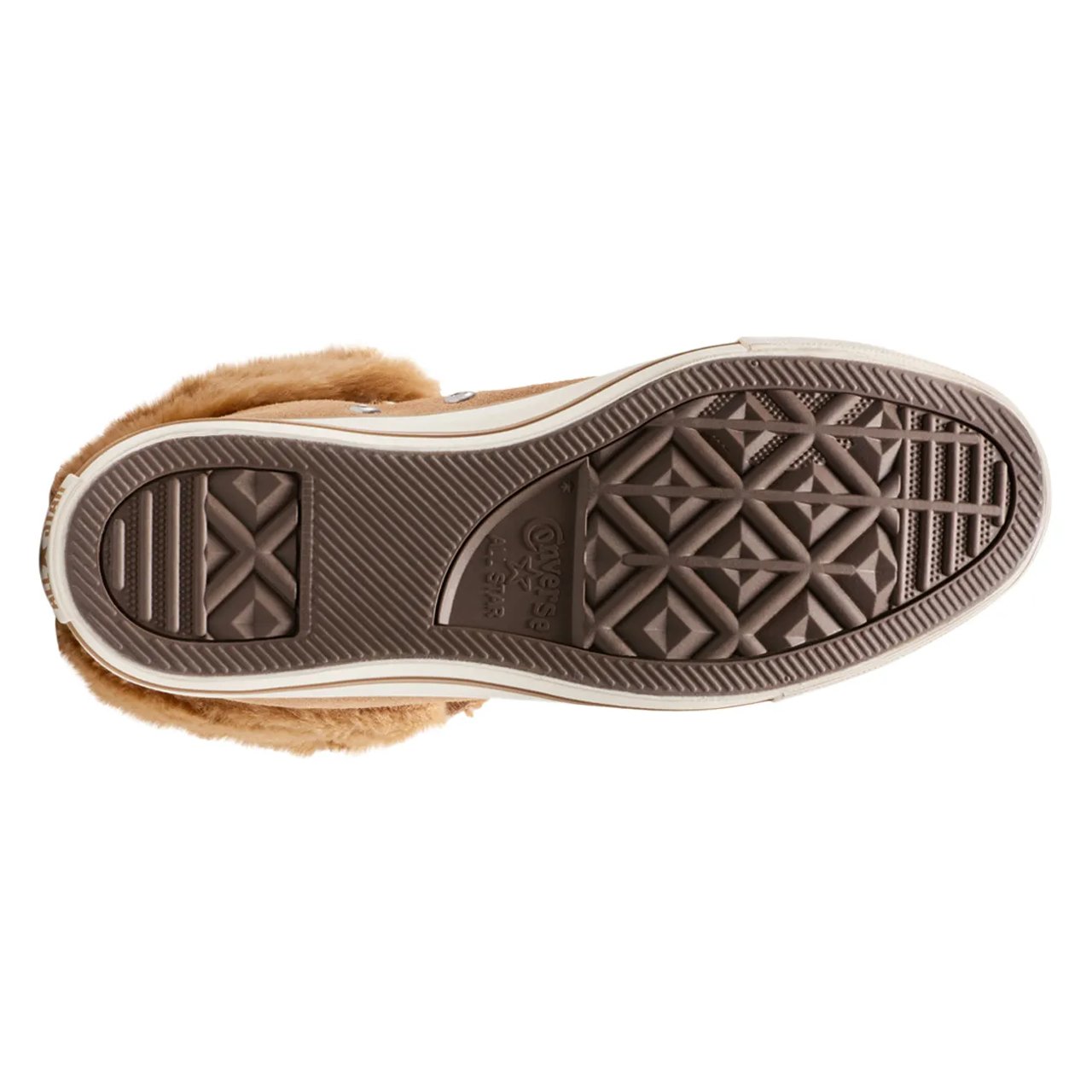 Women's CTAS Platform Hi Faux Fur Sneaker