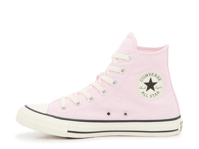 Women's Chuck Taylor All Star Pink Hearts High Top Sneaker